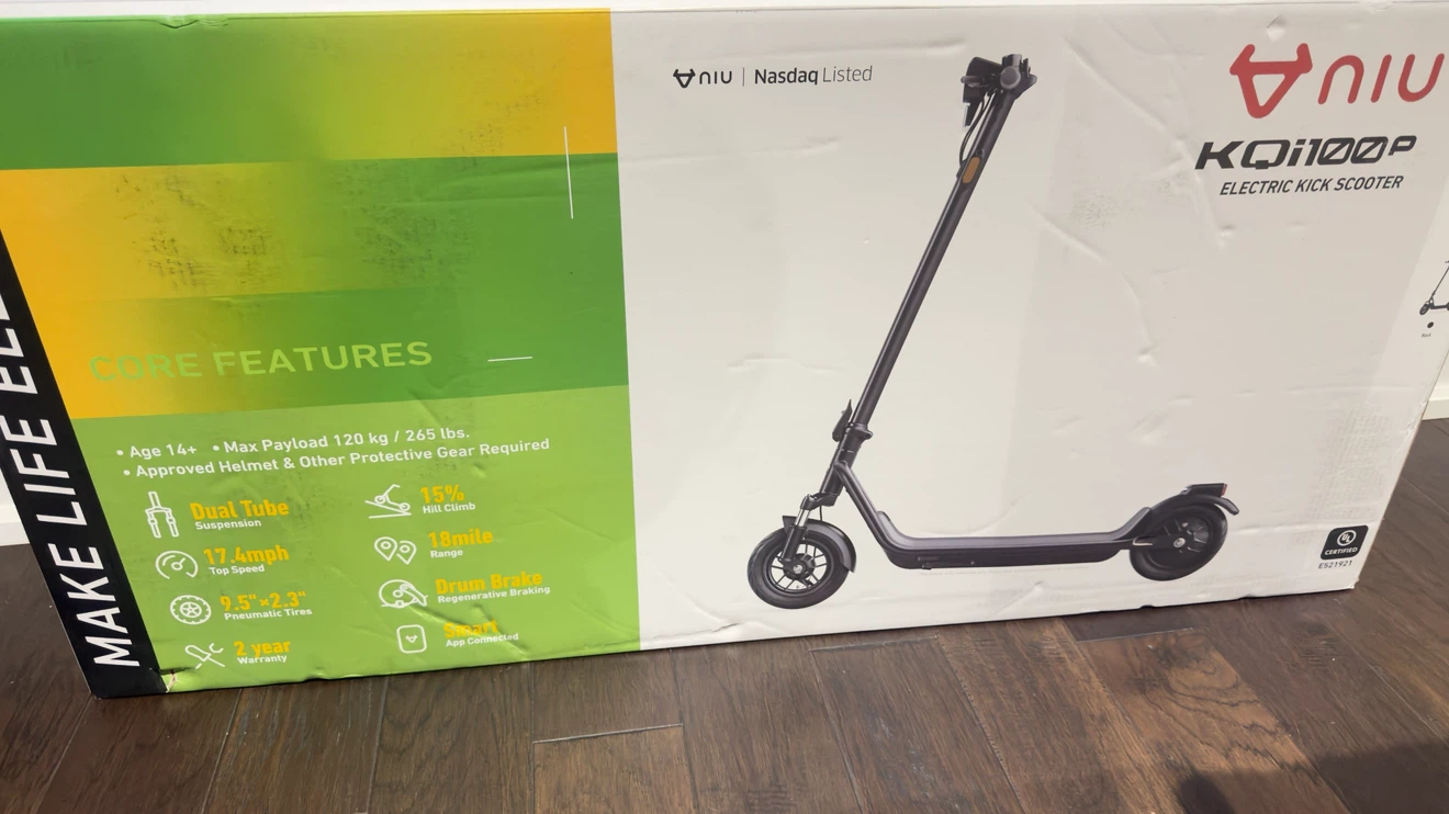 NIU KQi100P Electric Kick Scooter - photo 3