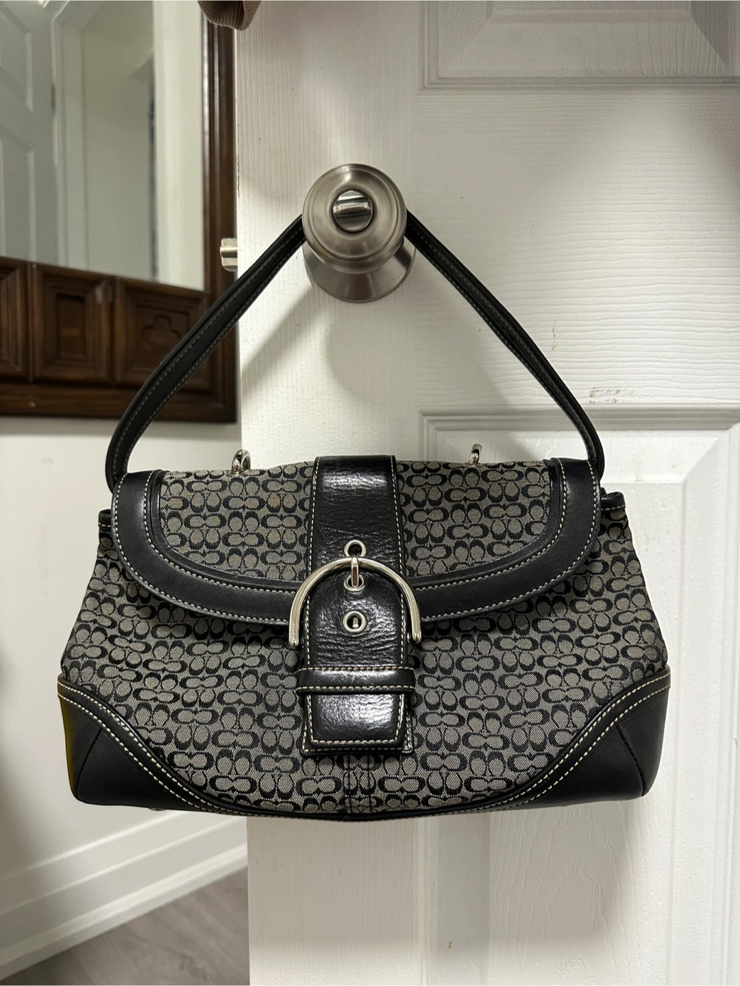 Black Mini Coach Soho Bag 🖤