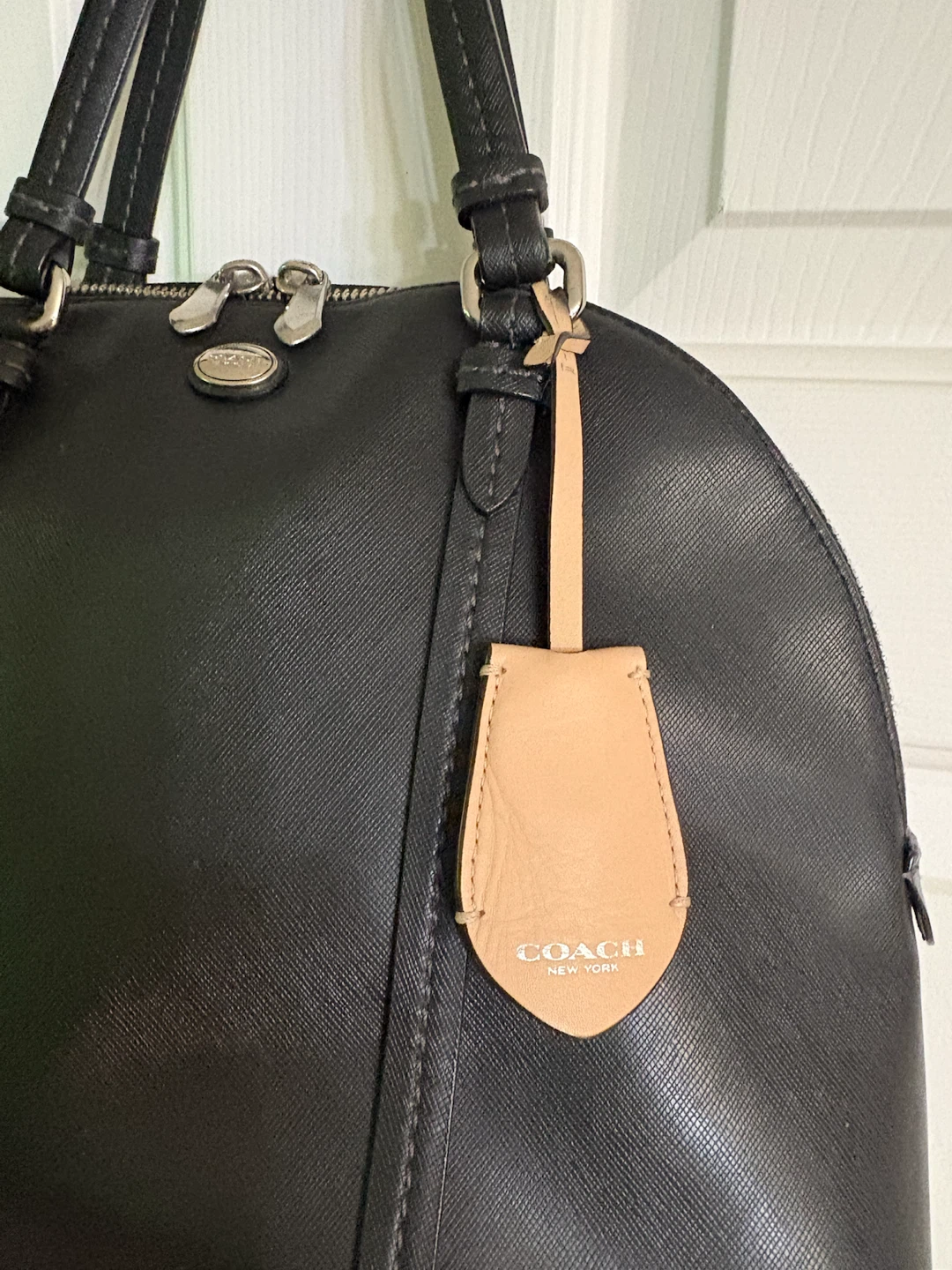 Coach Peyton Leather Cora Domed Satchel - photo 2
