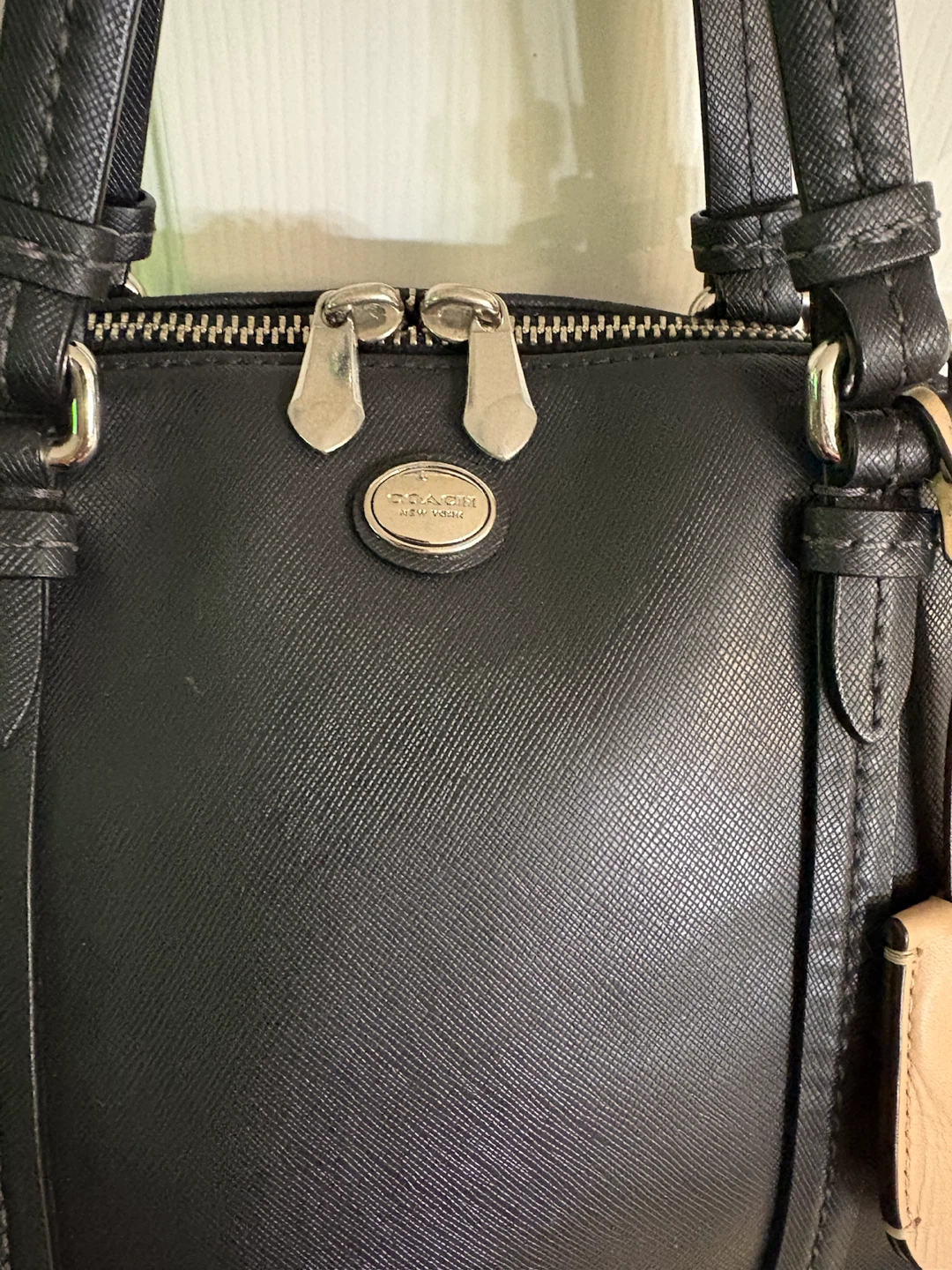 Coach Peyton Leather Cora Domed Satchel - photo 5
