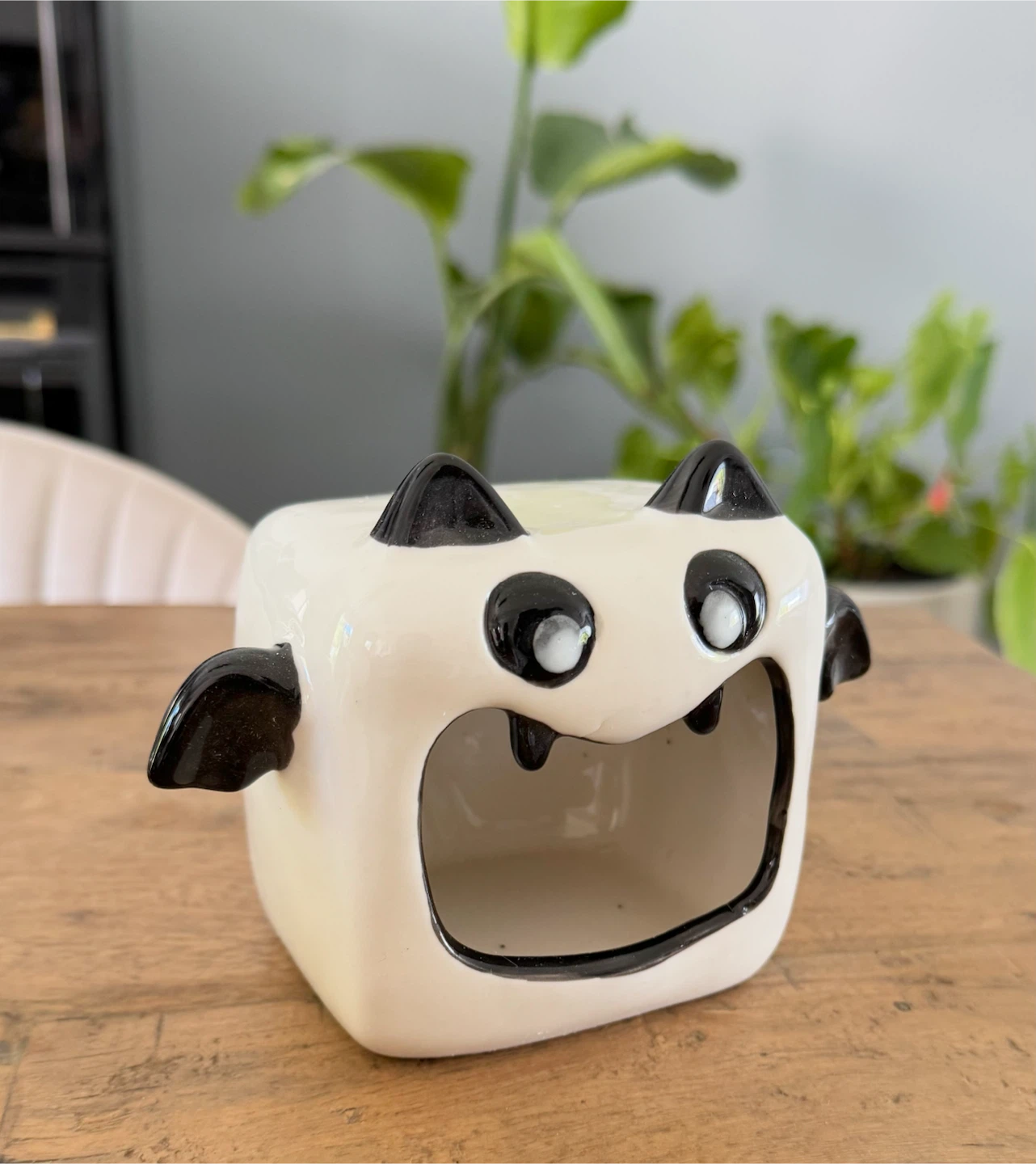 🎃Halloween Gift🎃Spooky Cube Ceramic Holder - photo 2