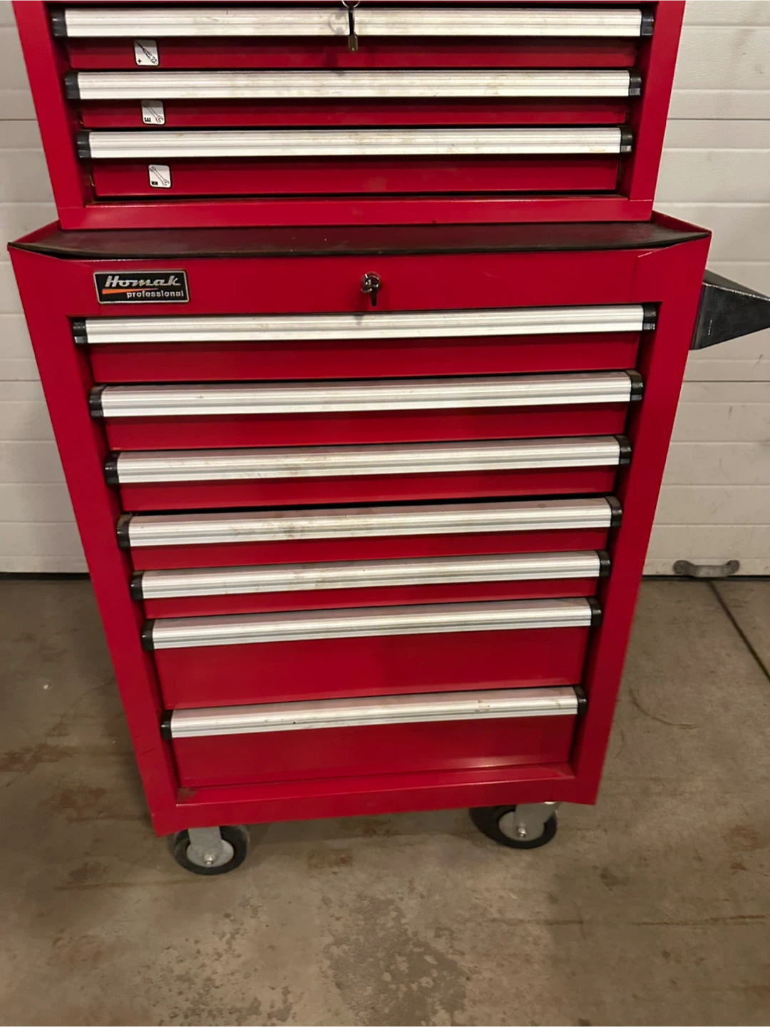 Mechanics 3 Piece 14 Drawer Toolboxes with Keys - photo 3