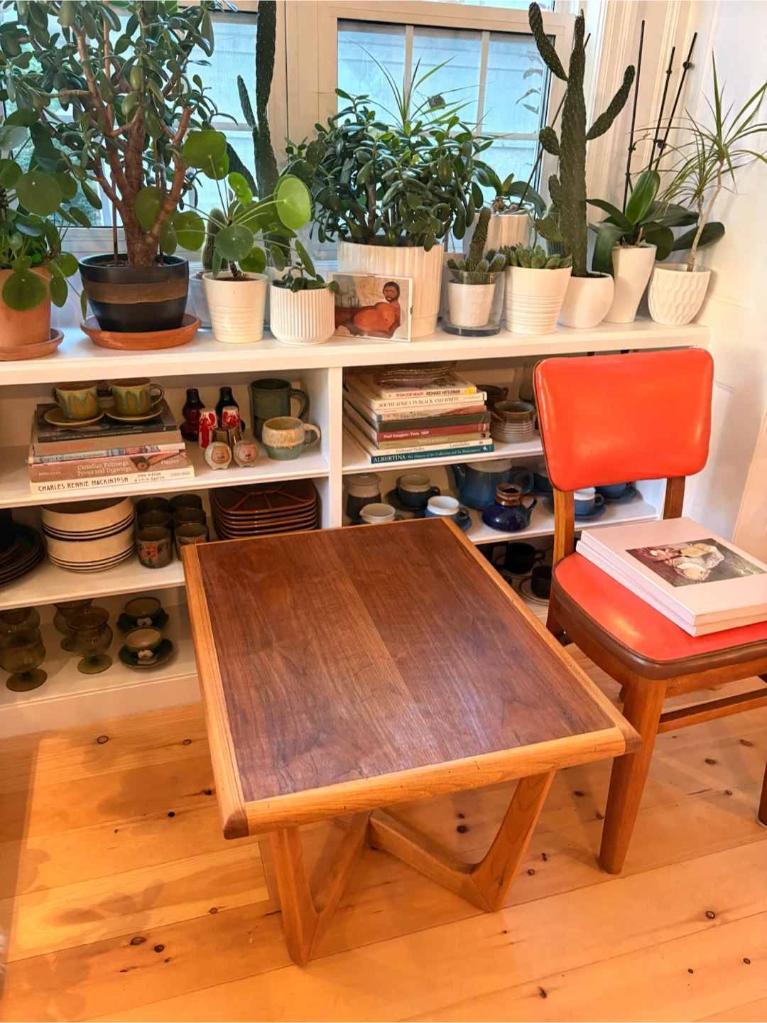 Koehler Mid-Century Modern Style Wooden Side Table - photo 4