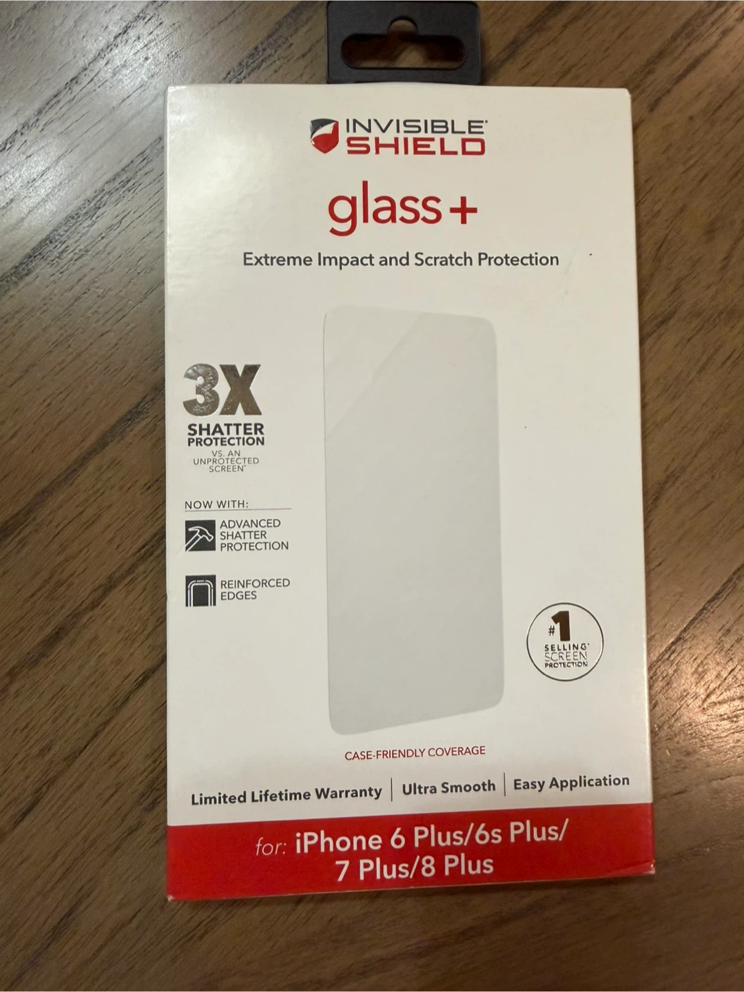 InvisibleShield Glass+ for iPhone Plus Models