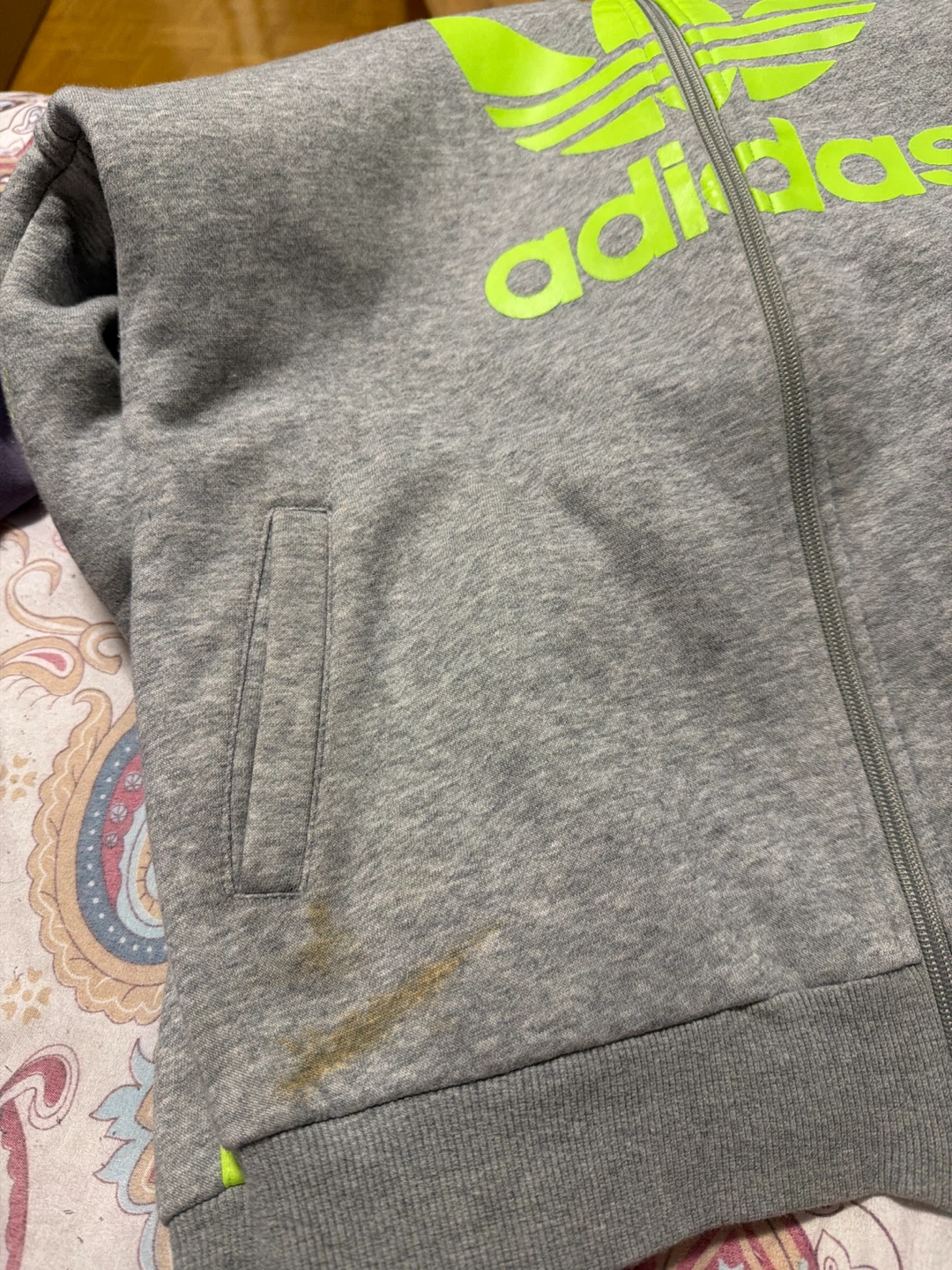 Adidas Originals Grey Full-Zip - photo 2