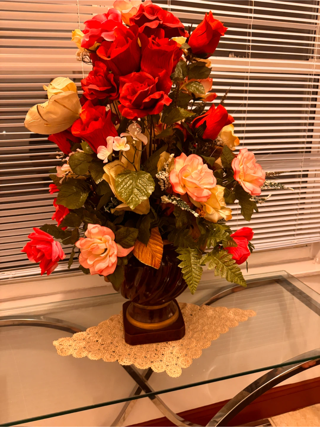 Artificial Floral Rose Arrangement - photo 3