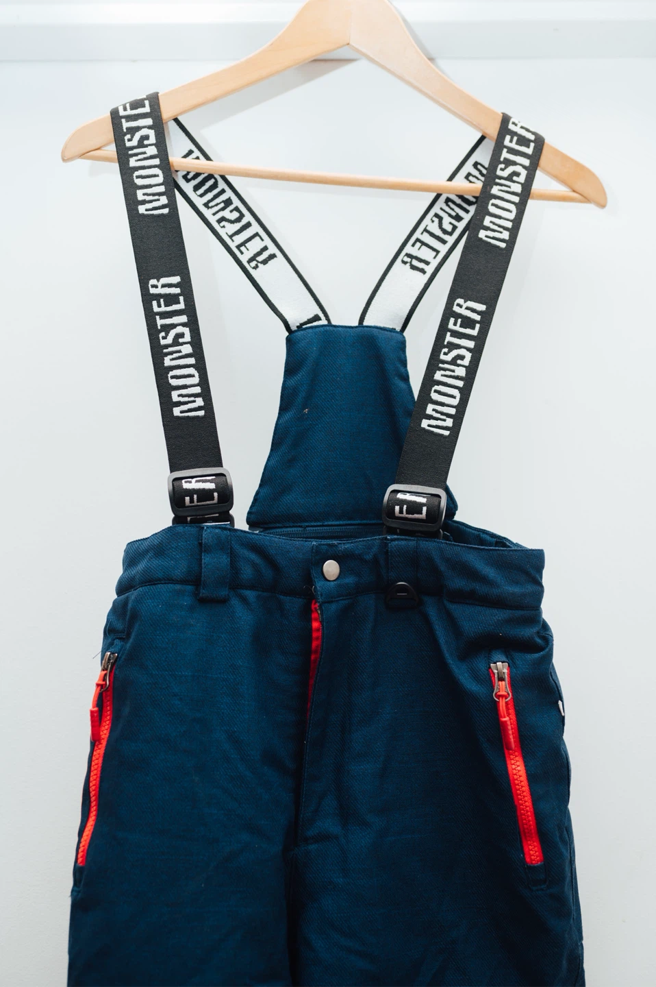 Kids Vintage Modster Snow Pants / Ski Bib – Size 10 - photo 2