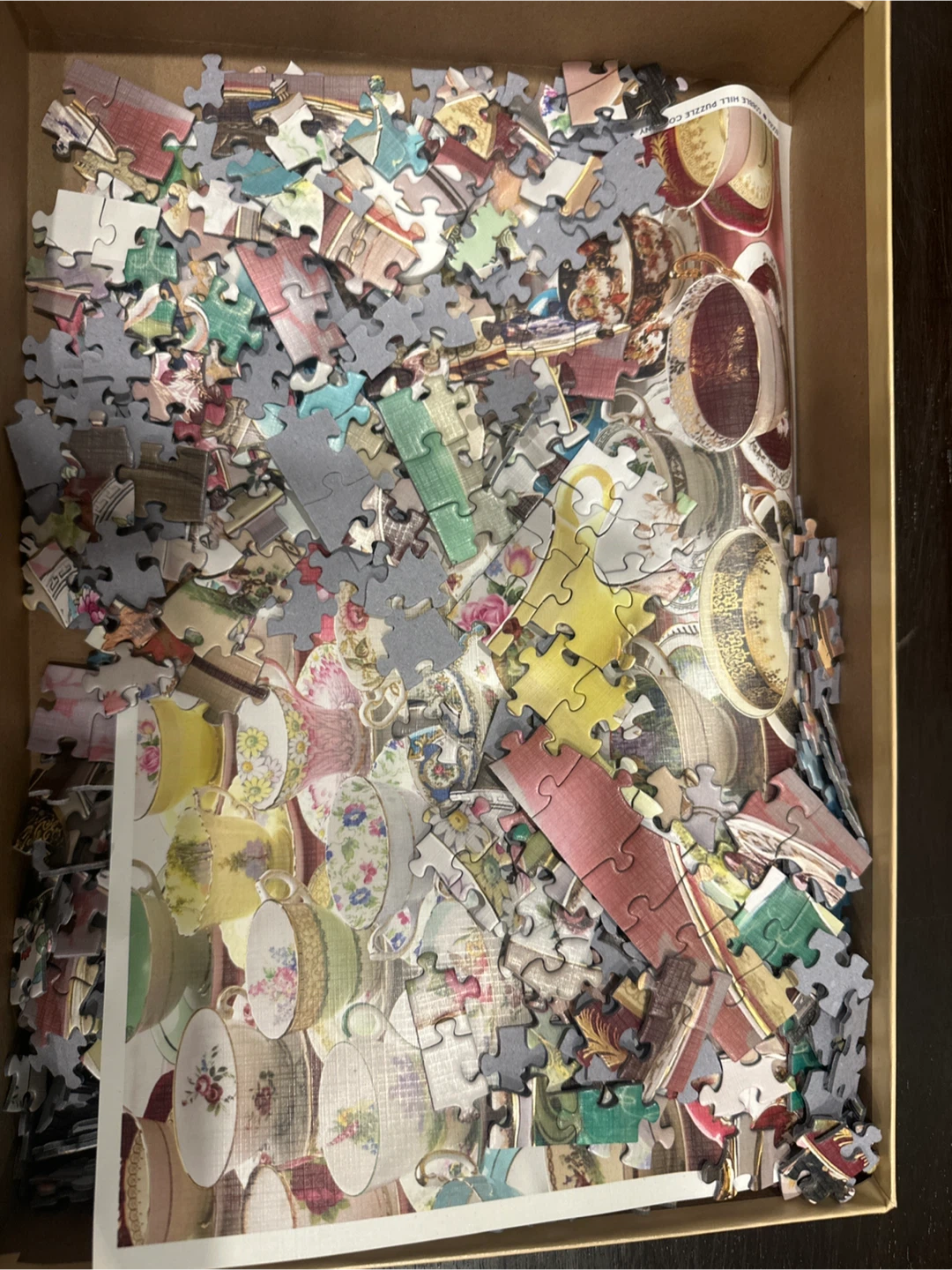 Cobble Hill 1000 Piece Teacup Puzzle - photo 2