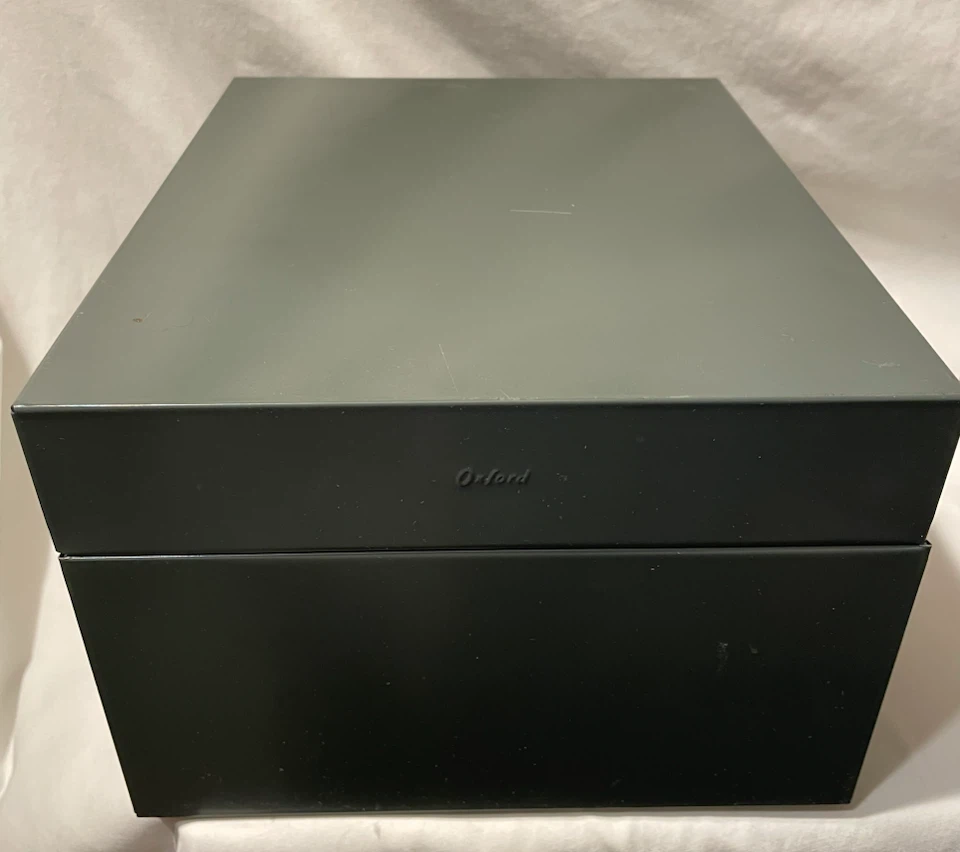 Oxford Metal Index Card File Storage Box with 5”x8” Cards - photo 4