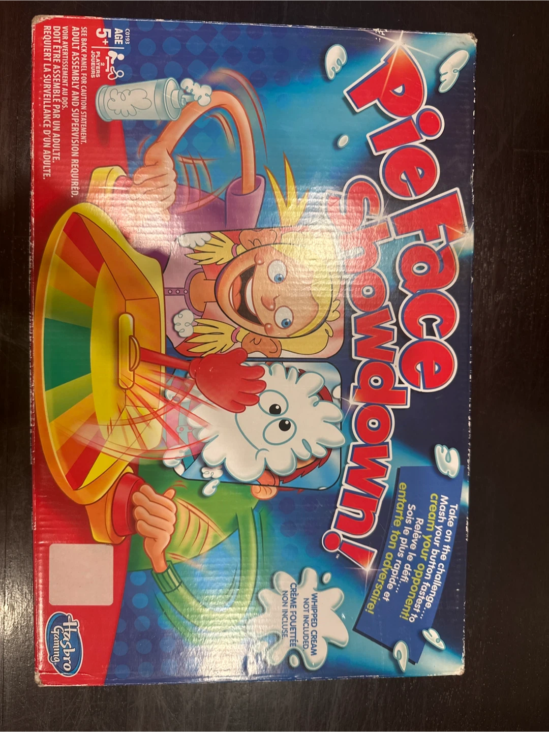 Hasbro Pie Face Showdown Game