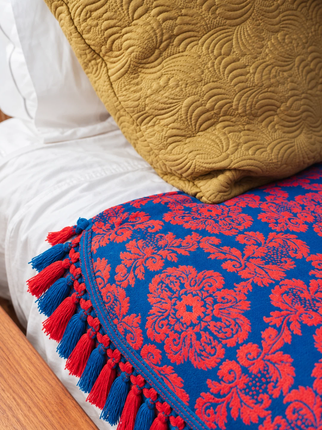 Vintage Tassel Bedspread / Coverlet – Double or Queen - photo 3