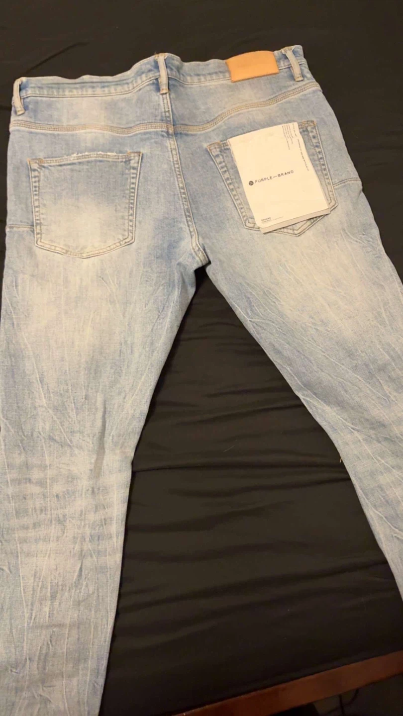 Purple Brand Distressed Denim Jeans - photo 2