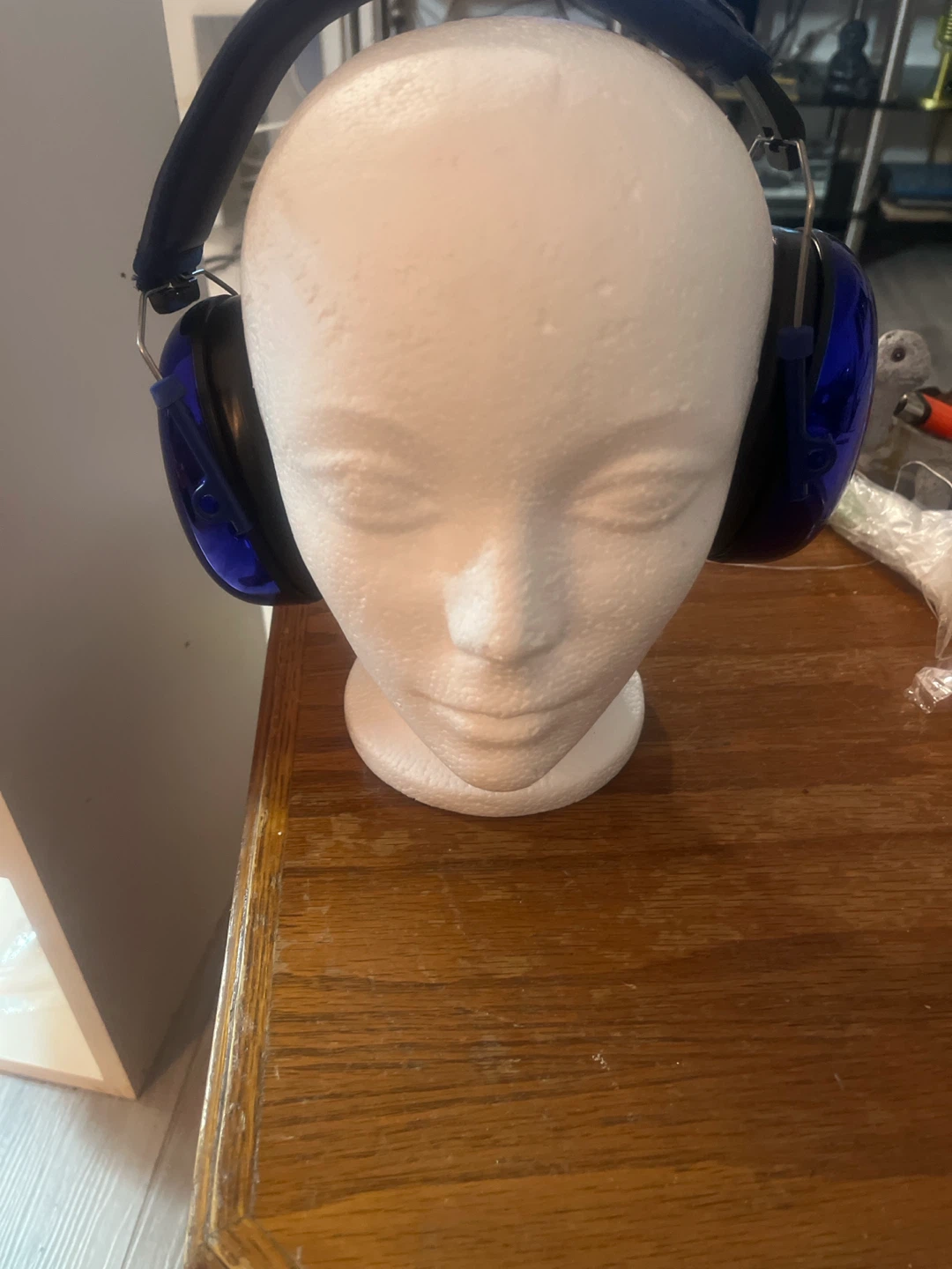 Blue Hearing Protection Earmuffs