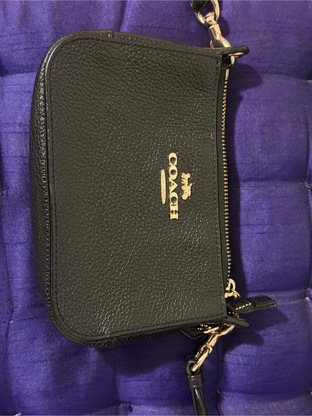 Coach Black Leather Crossbody Bag - photo 2