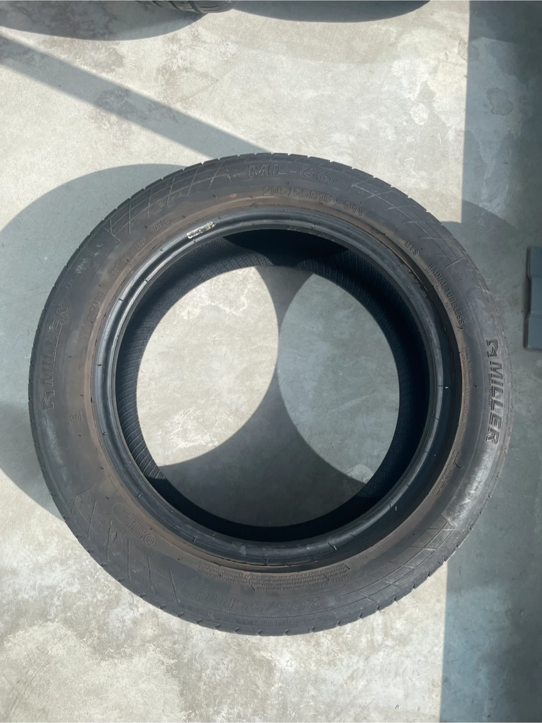 Two Miller ML-66 Tires 205/55R16 - photo 3