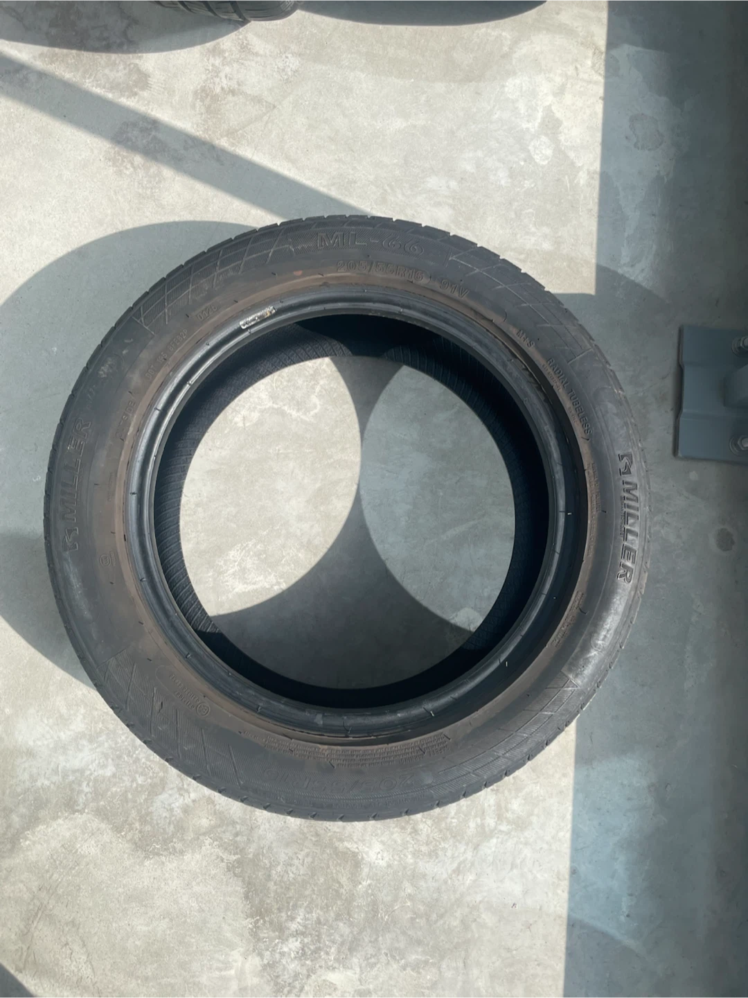 Two Miller ML-66 Tires 205/55R16 - photo 4