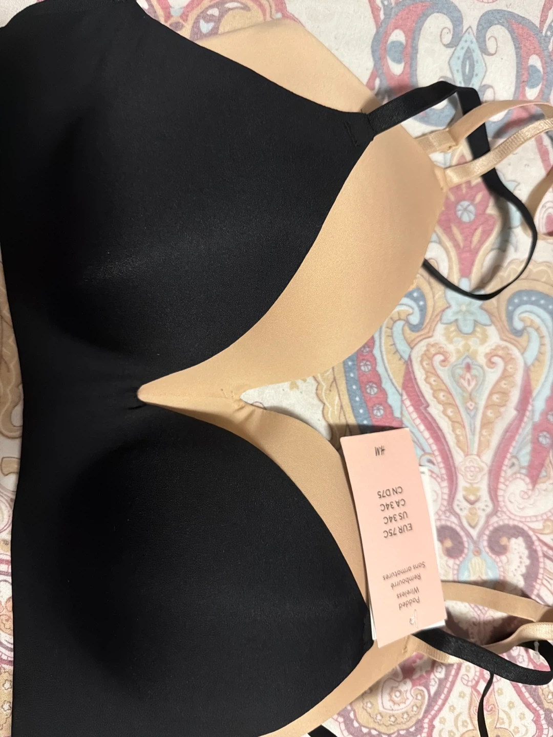 H&M Padded Wireless Bra - 34C