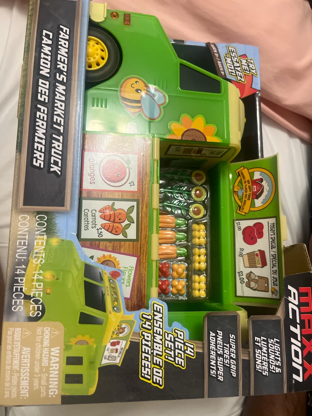 NEW UNOPENED Maxx Action Farmer's Market Truck Set