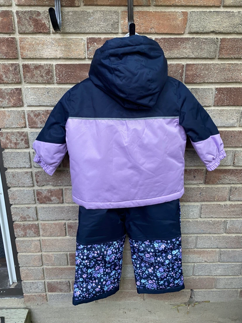 Kids 2-Piece Snowsuit toddler girl size 2T - photo 3