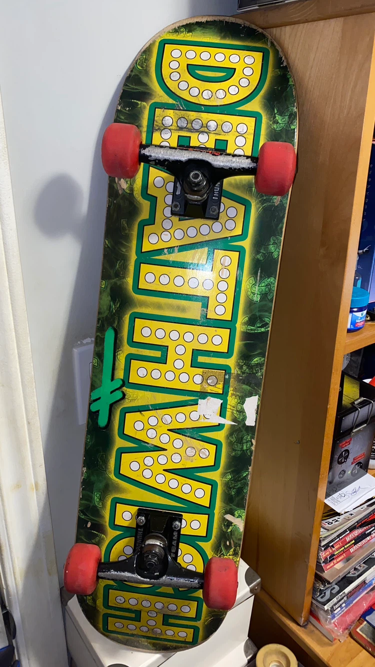 8” Deathwish, 7.7” Supreme complete skateboards