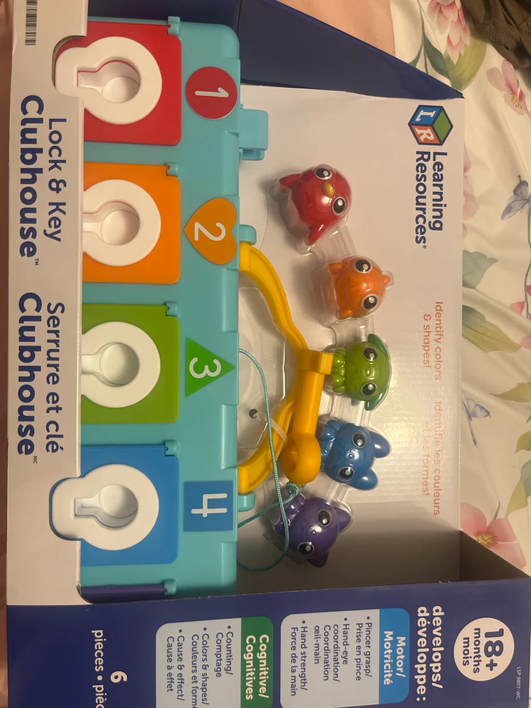 NEW UNOPENED Learning Resources Lock & Key Clubhouse