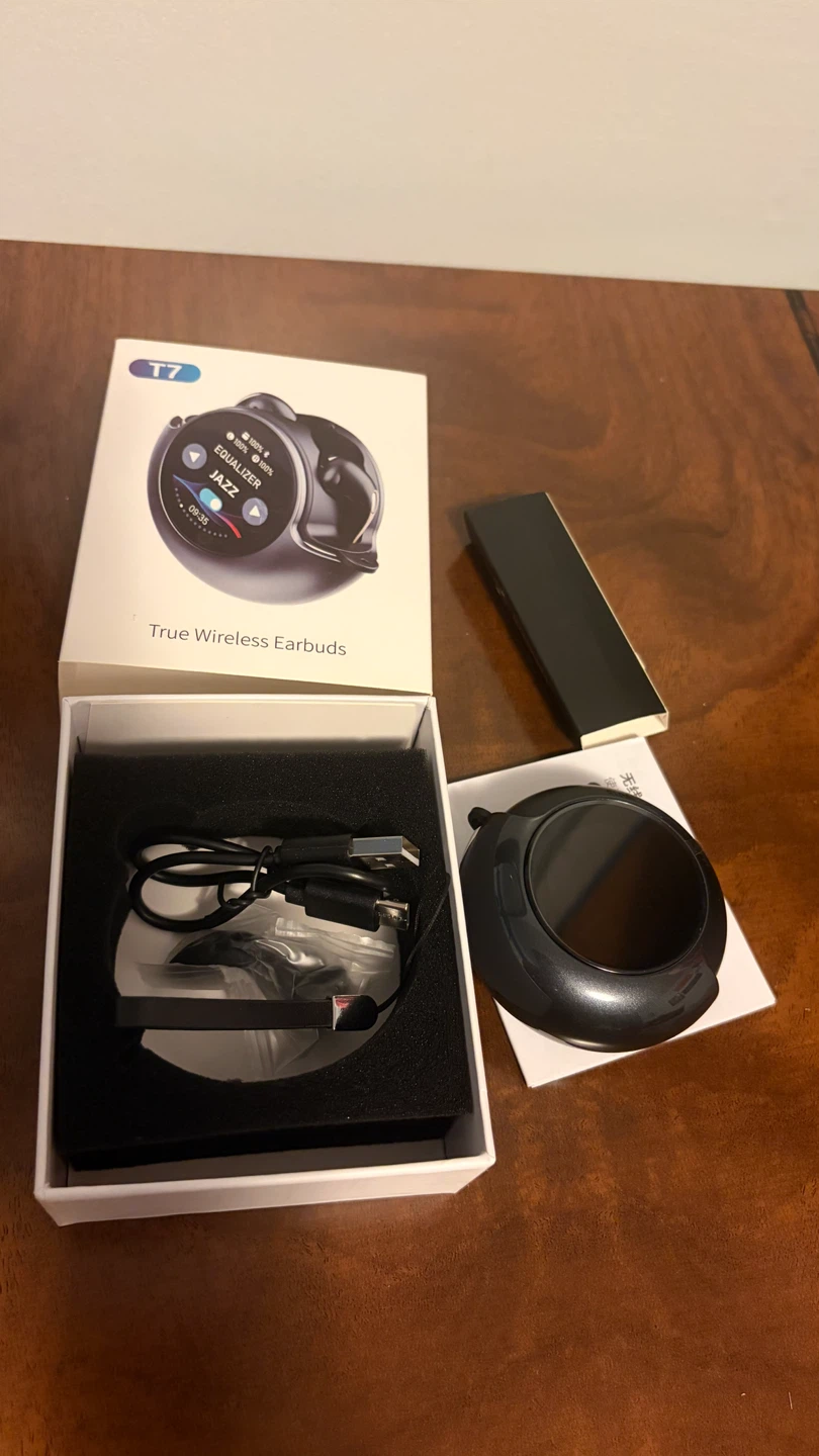 T7 True Wireless Earbuds with Charging Case - photo 2