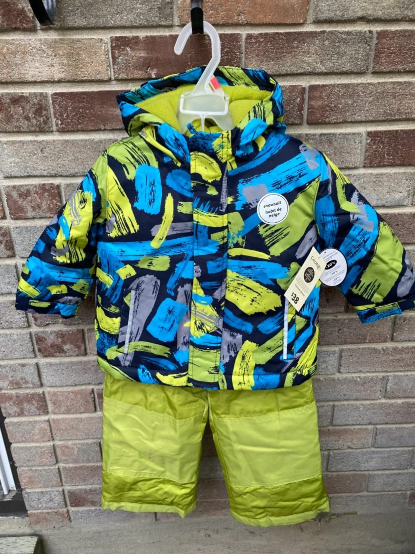 Kids Two-Piece Snowsuit Toddler size 2T