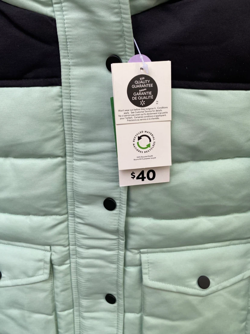 Kids Winter Jacket size 3T toddler girl - photo 2