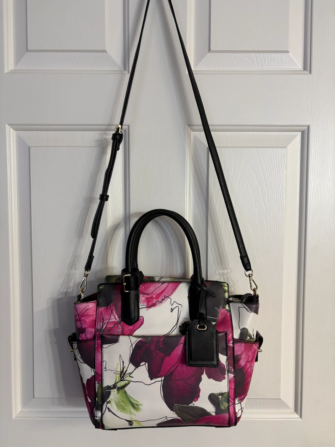 REED Atlantique Convertible Medium Satchel in Pink Floral