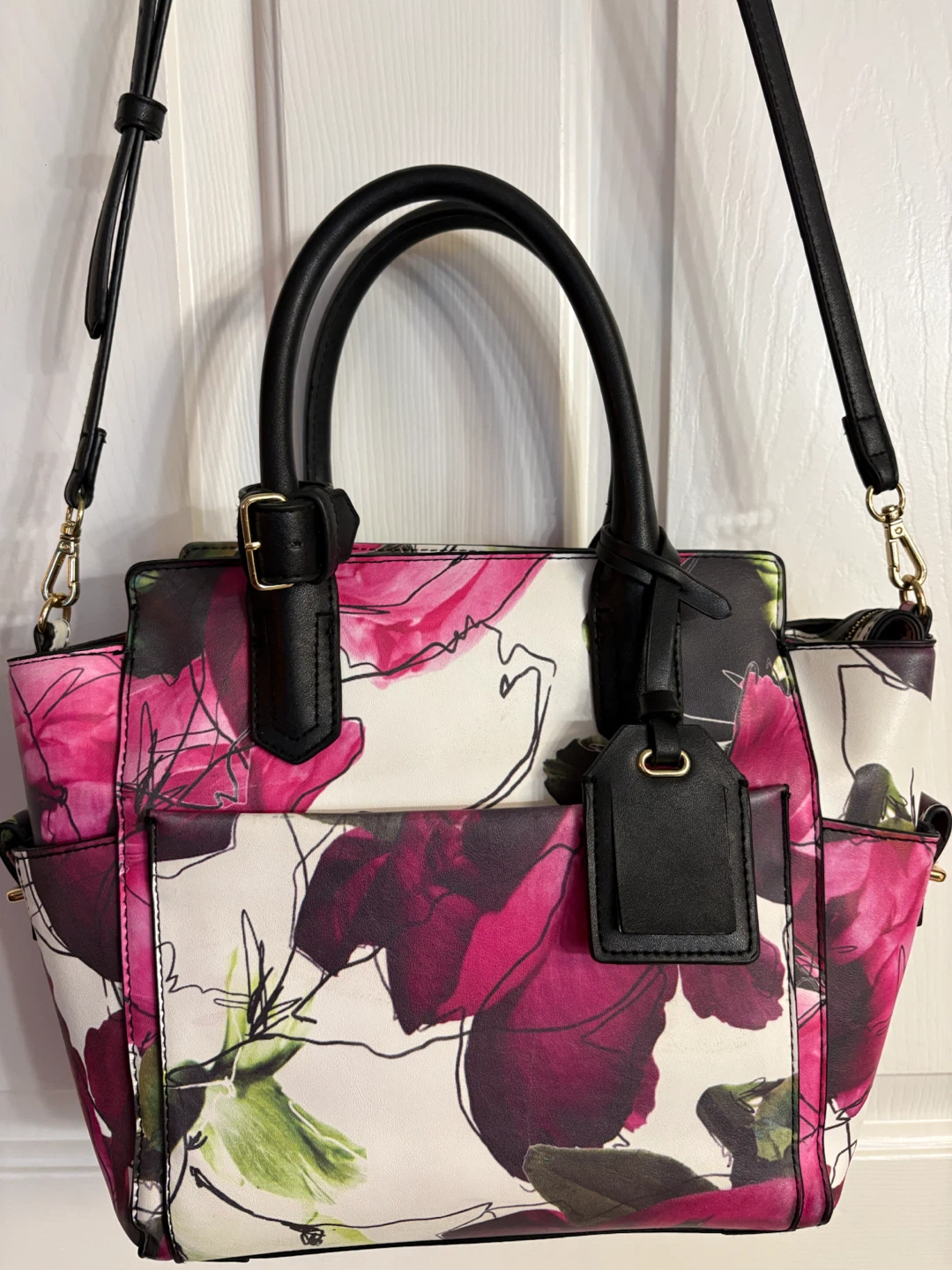 REED Atlantique Convertible Medium Satchel in Pink Floral - photo 2