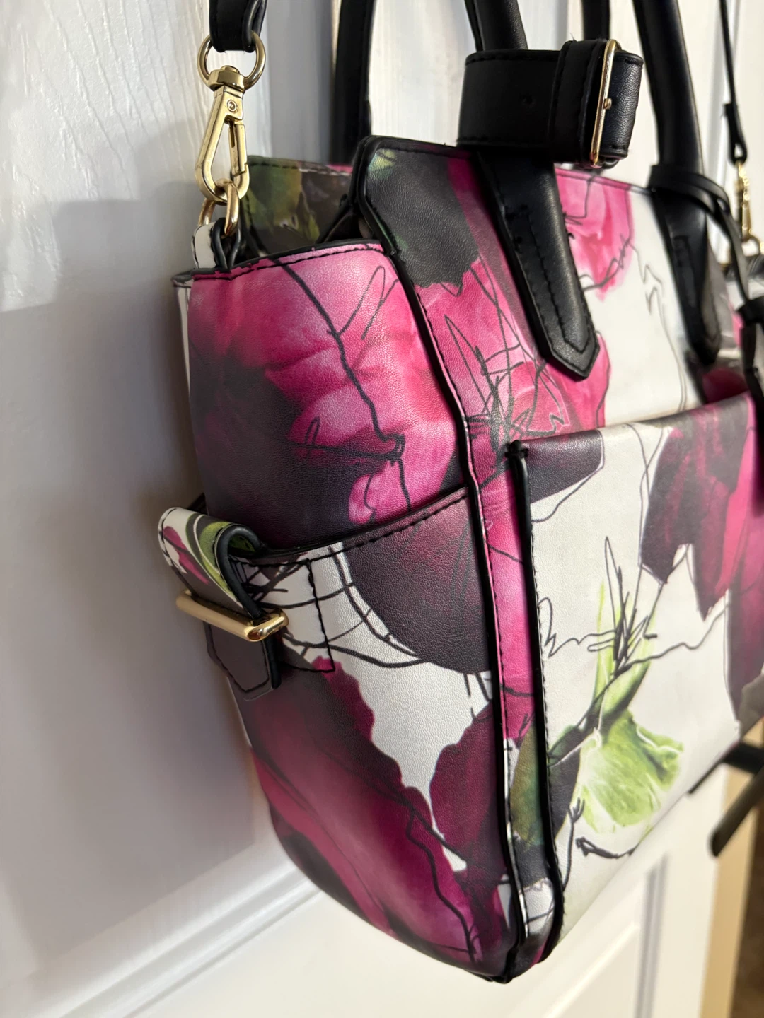 REED Atlantique Convertible Medium Satchel in Pink Floral - photo 5
