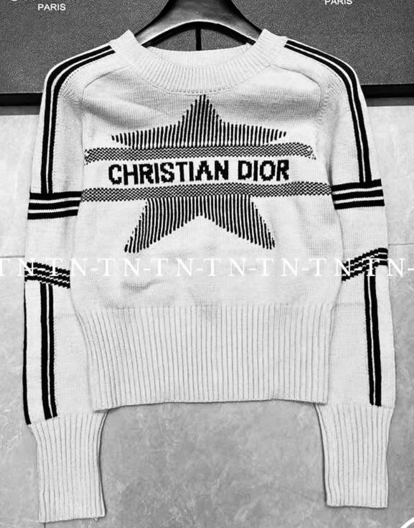 Christian Dior Star Knit Sweater
