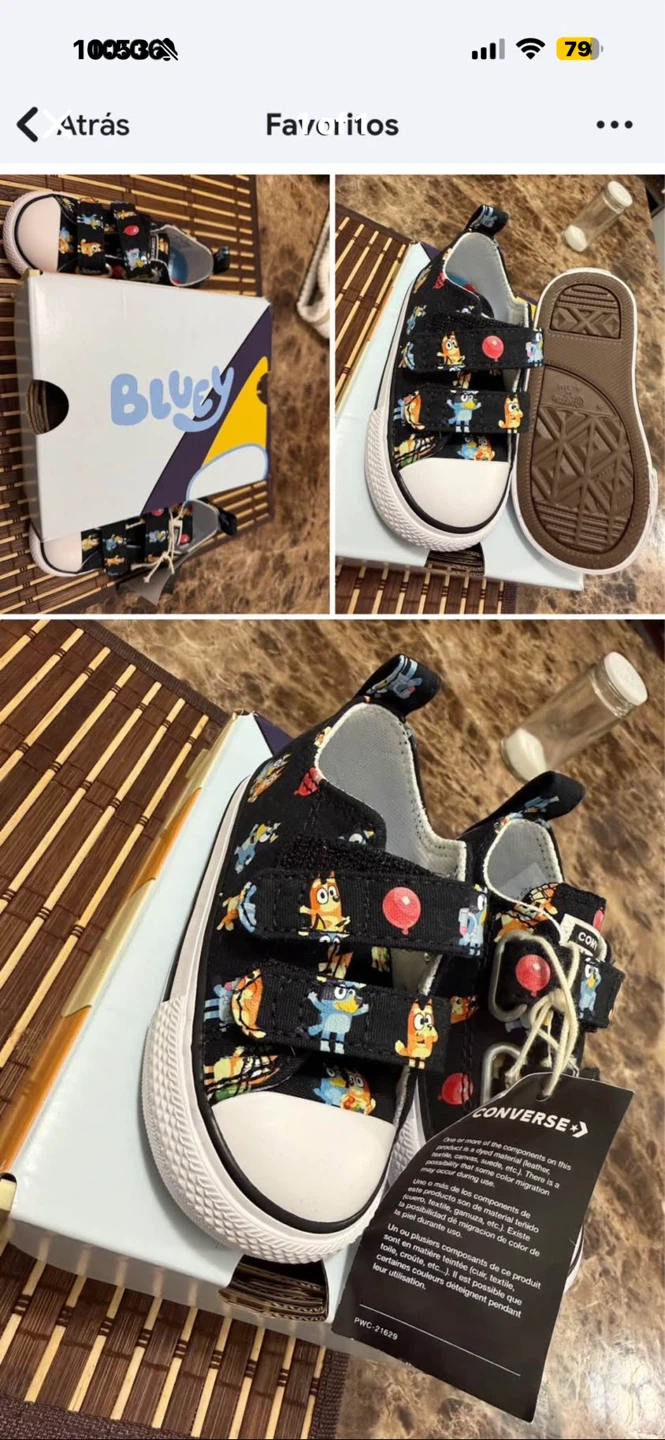 Converse x Bluey Toddler Shoes