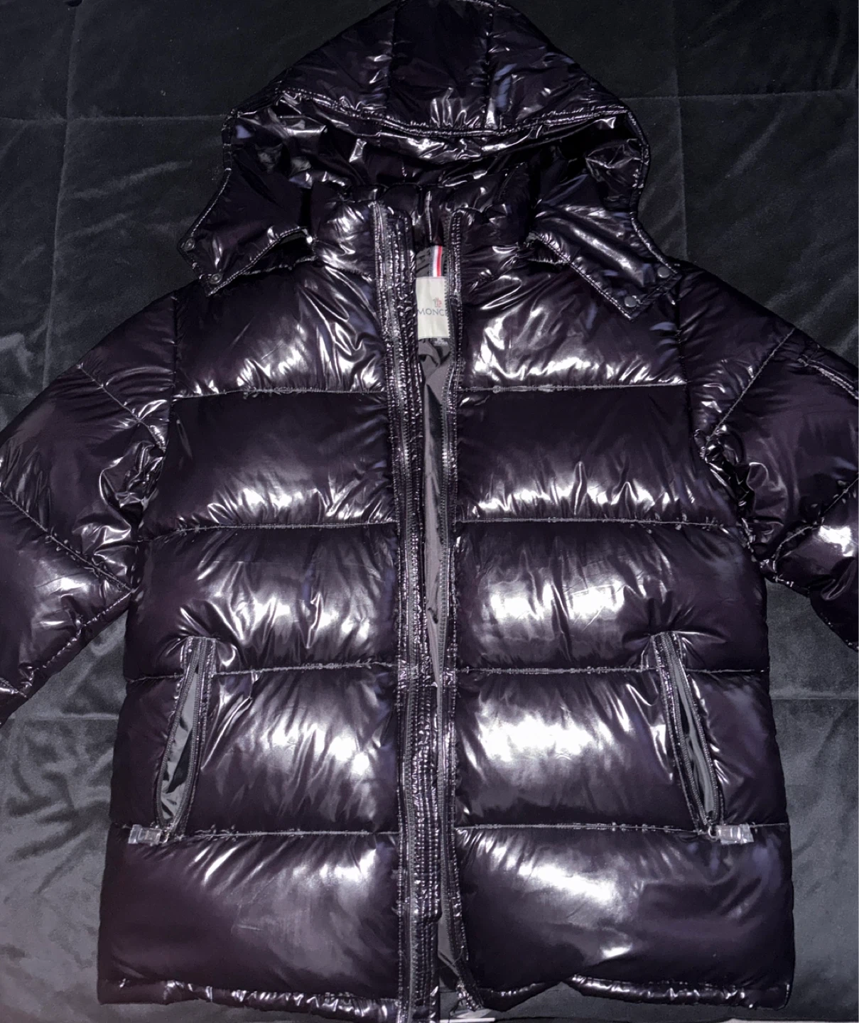Moncler Puffer Jacket - Black - XL