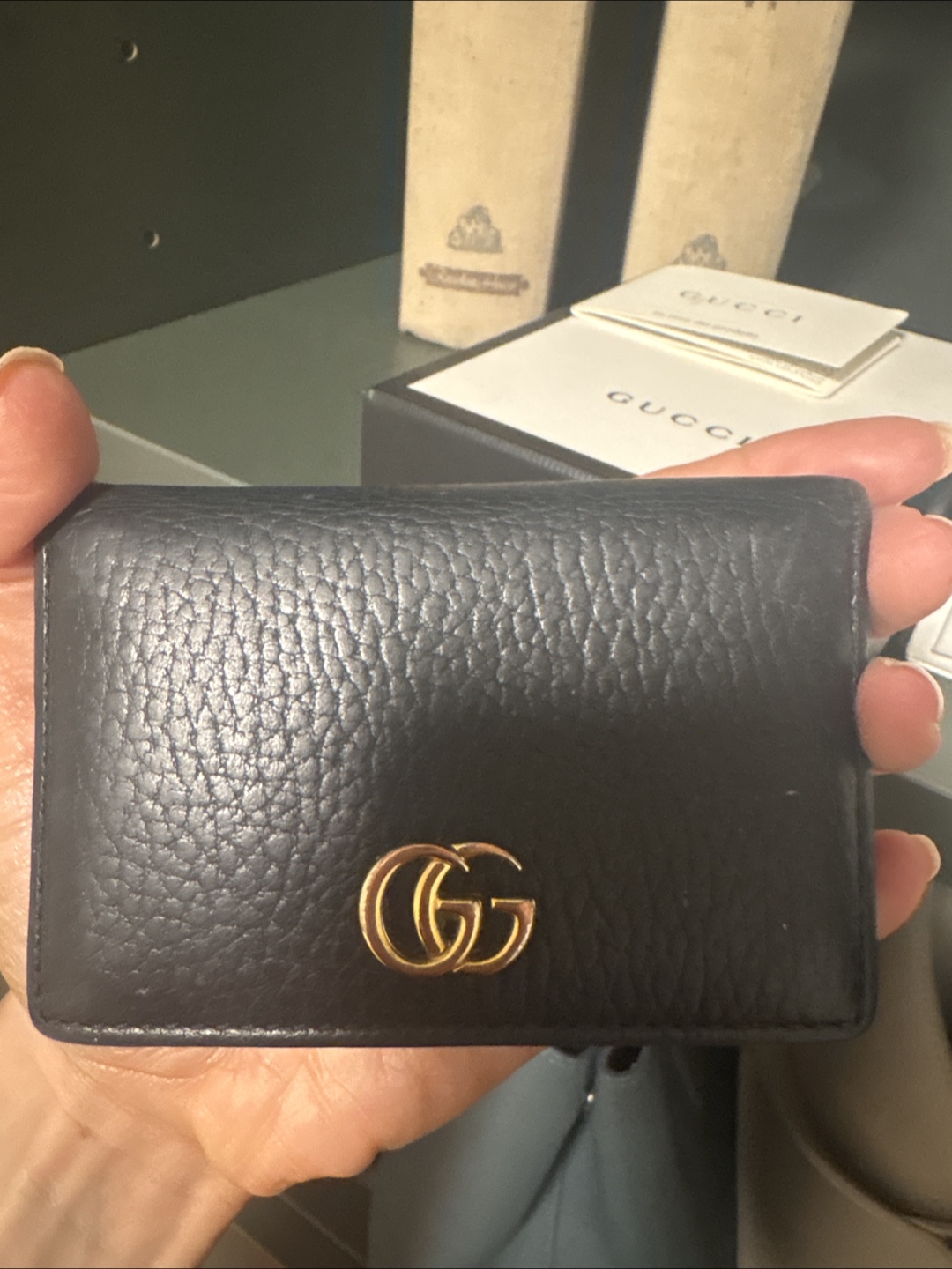 Authentic Gucci GG Marmont Card Case - photo 2