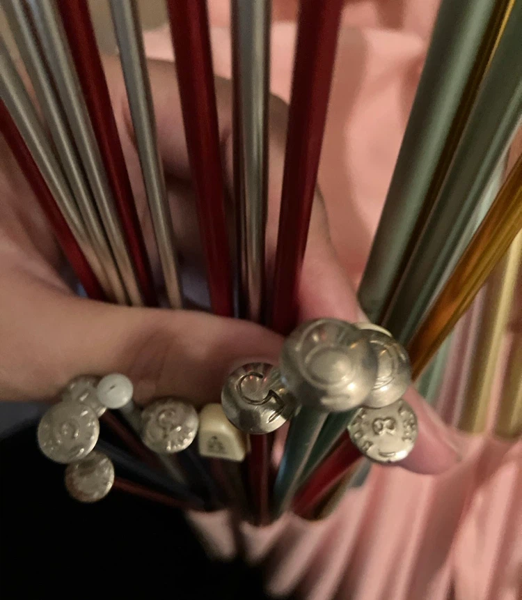 Knitting Needles Lot New and Used Circular Boyes Bates Bernat - photo 5