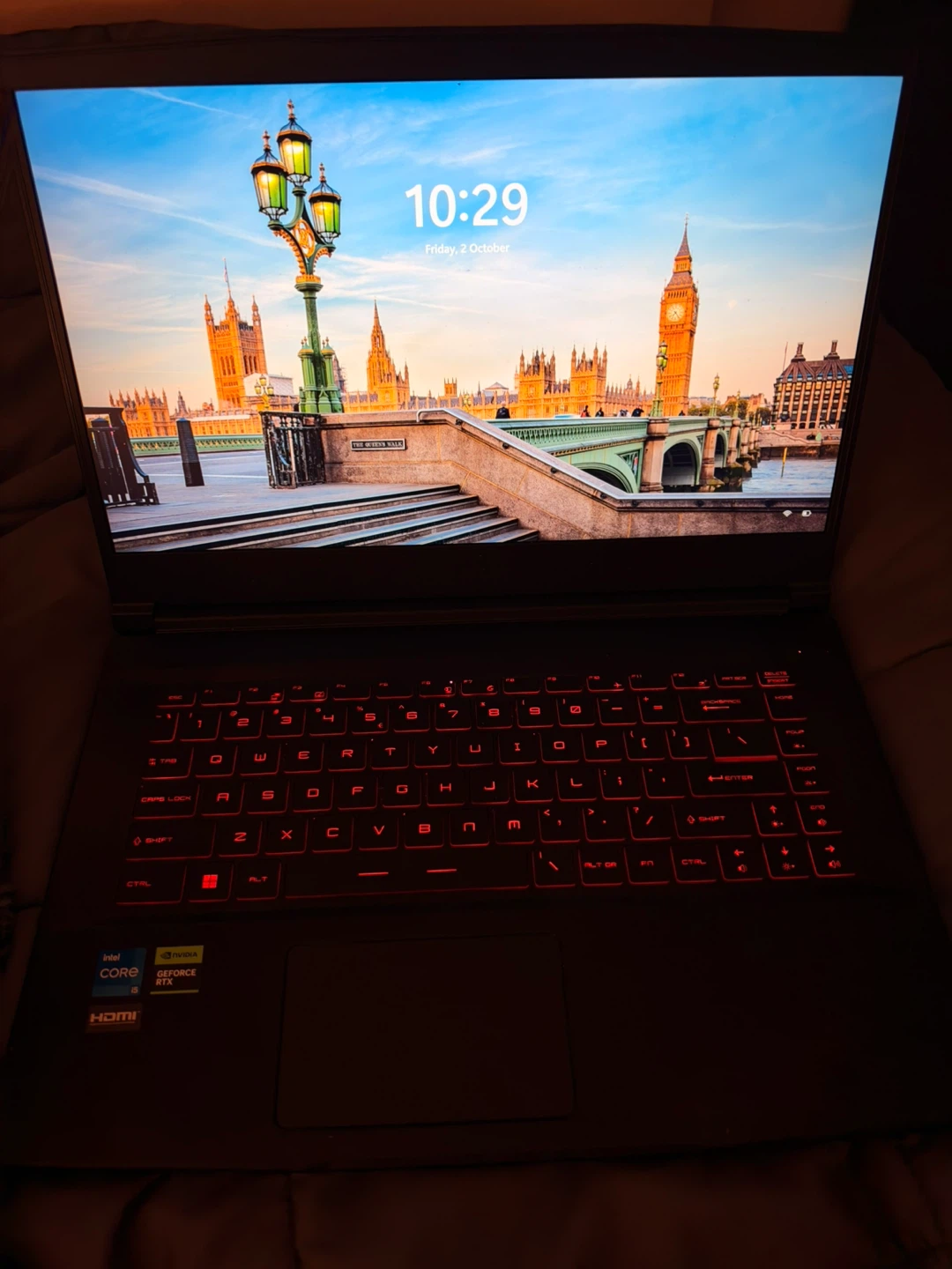 MSI Gaming Laptop Intel Core i5 NVIDIA GeForce RTX