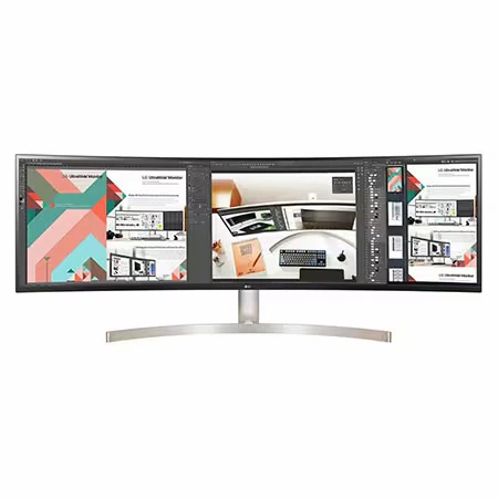 USED - LG WL95 49inches UW DUAL QHD IPS CRVD LED MNTR - photo 2