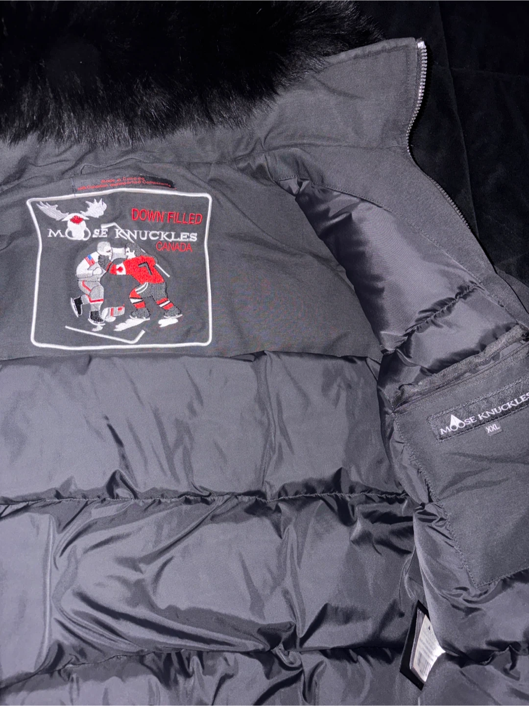 Moose Knuckles Down Filled Winter Jacket XXL - photo 2