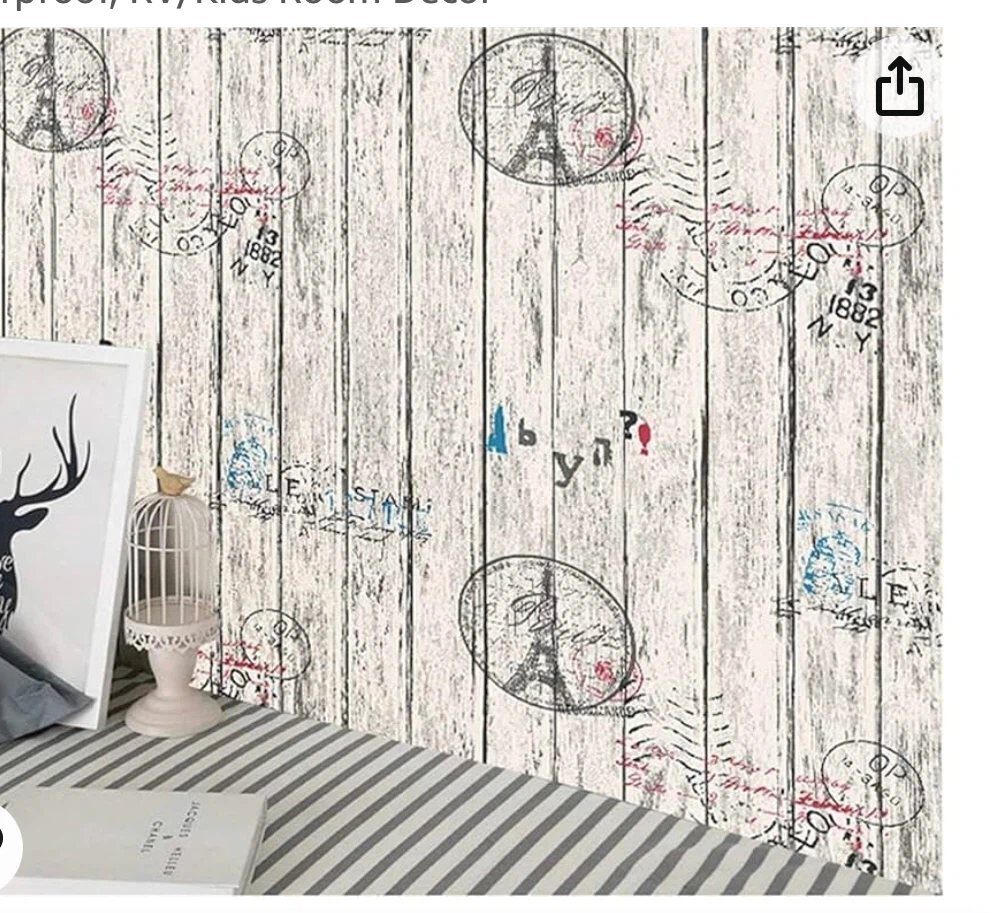 Vintage style peel & stick rolls, 2 patterns - photo 3
