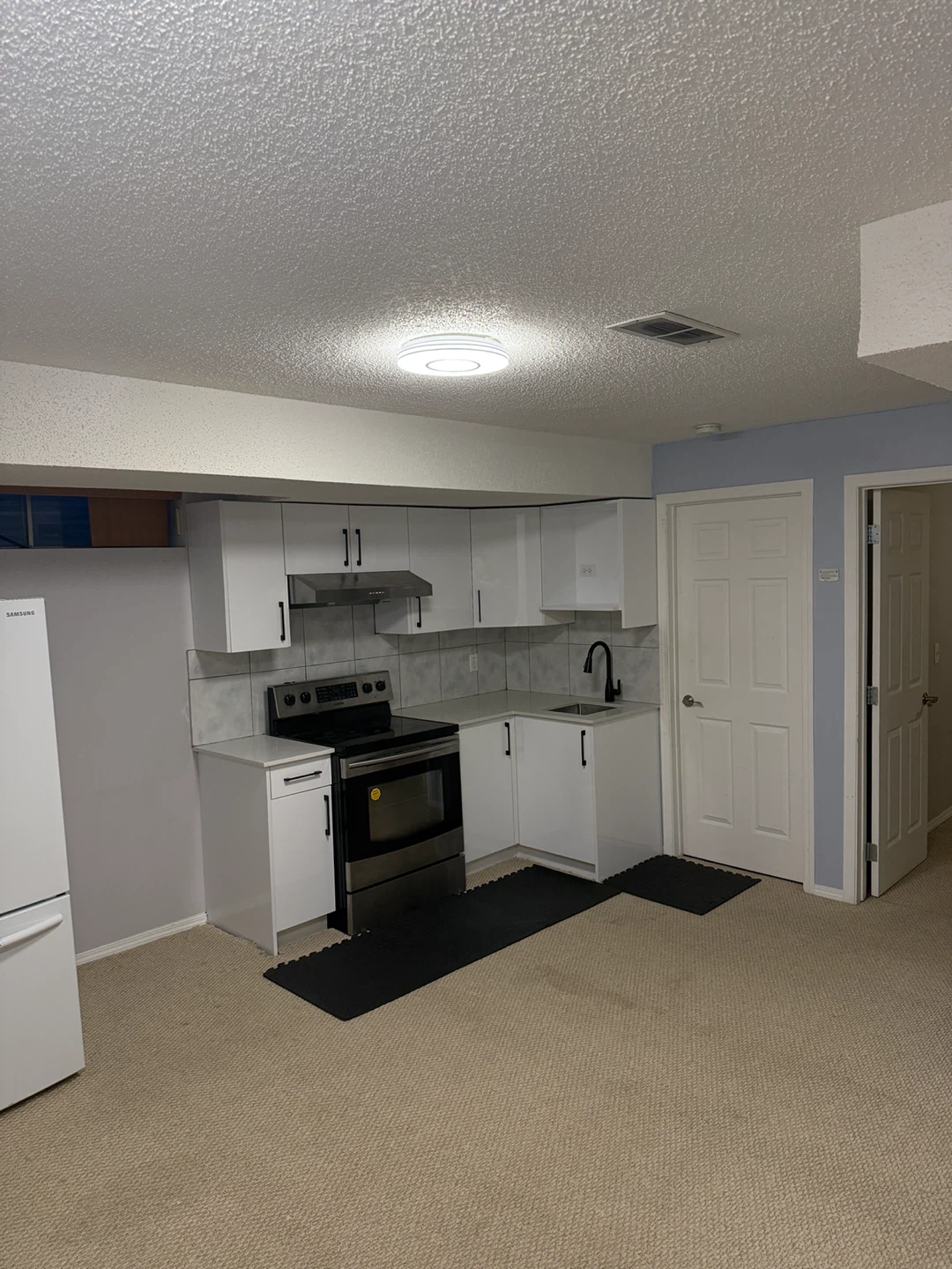 Rent in basement