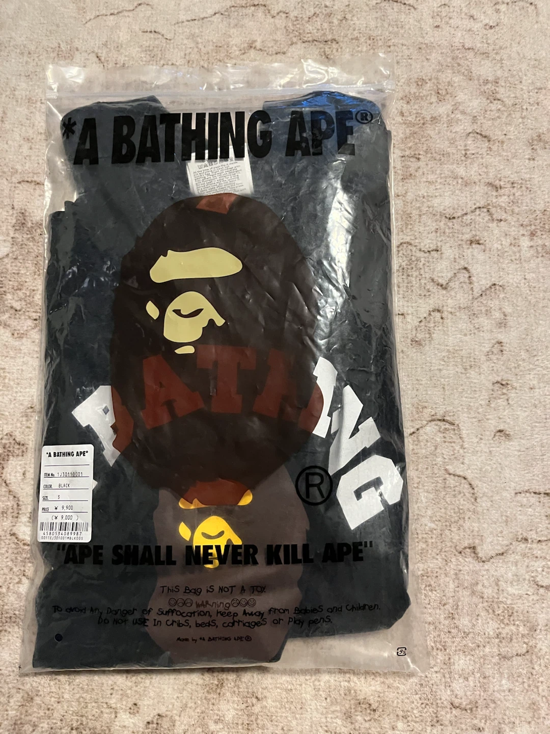 A Bathing Ape T-Shirt Black Size S - photo 5