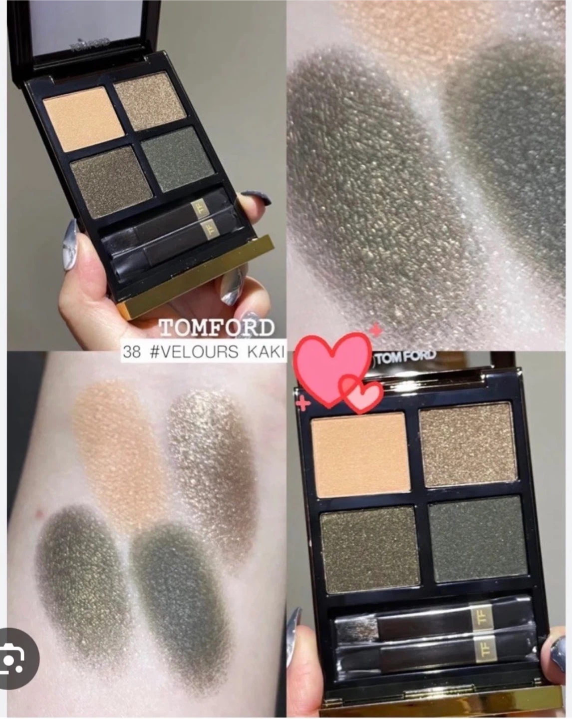 Tom Ford Eye Color Quad - 38 Velours Kaki - photo 2