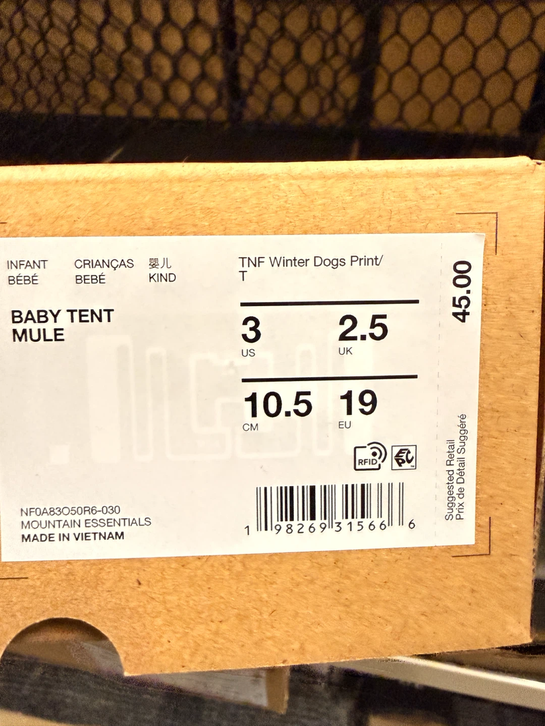 The North Face Baby Tent Mules Winter Dogs Print - photo 5