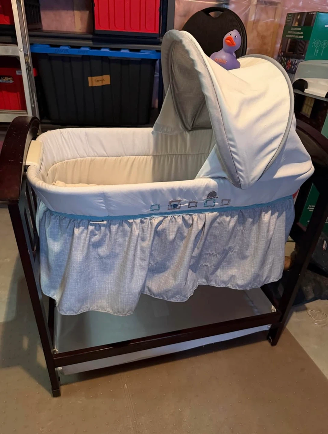 Baby Bassinet with Canopy