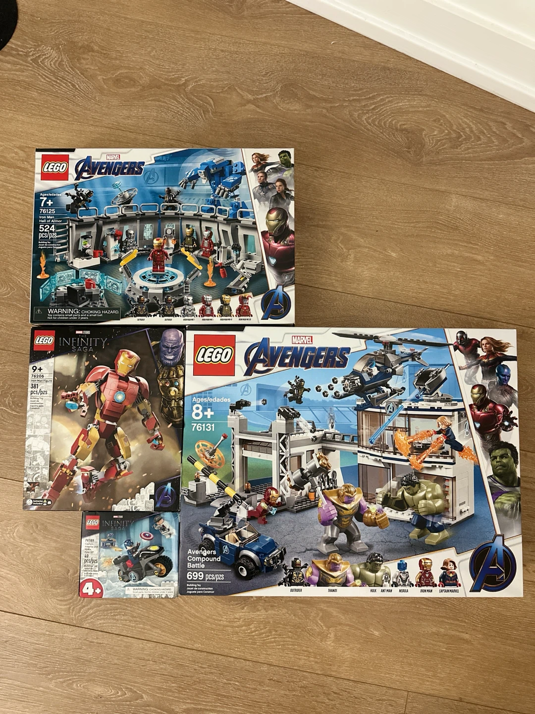 LEGO Marvel Avengers Set Bundle