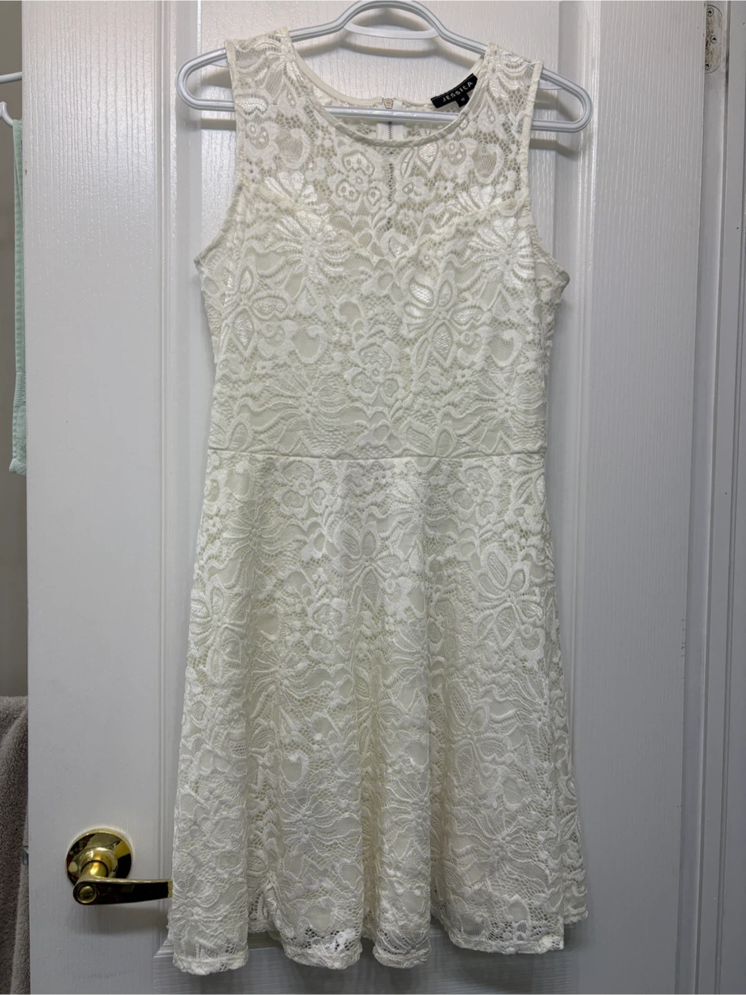 Jessica White Lace Dress