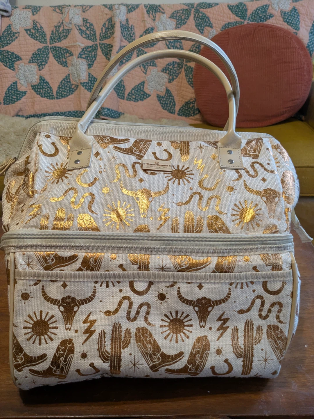 Insulated Cooler Bag, 2 compartments
