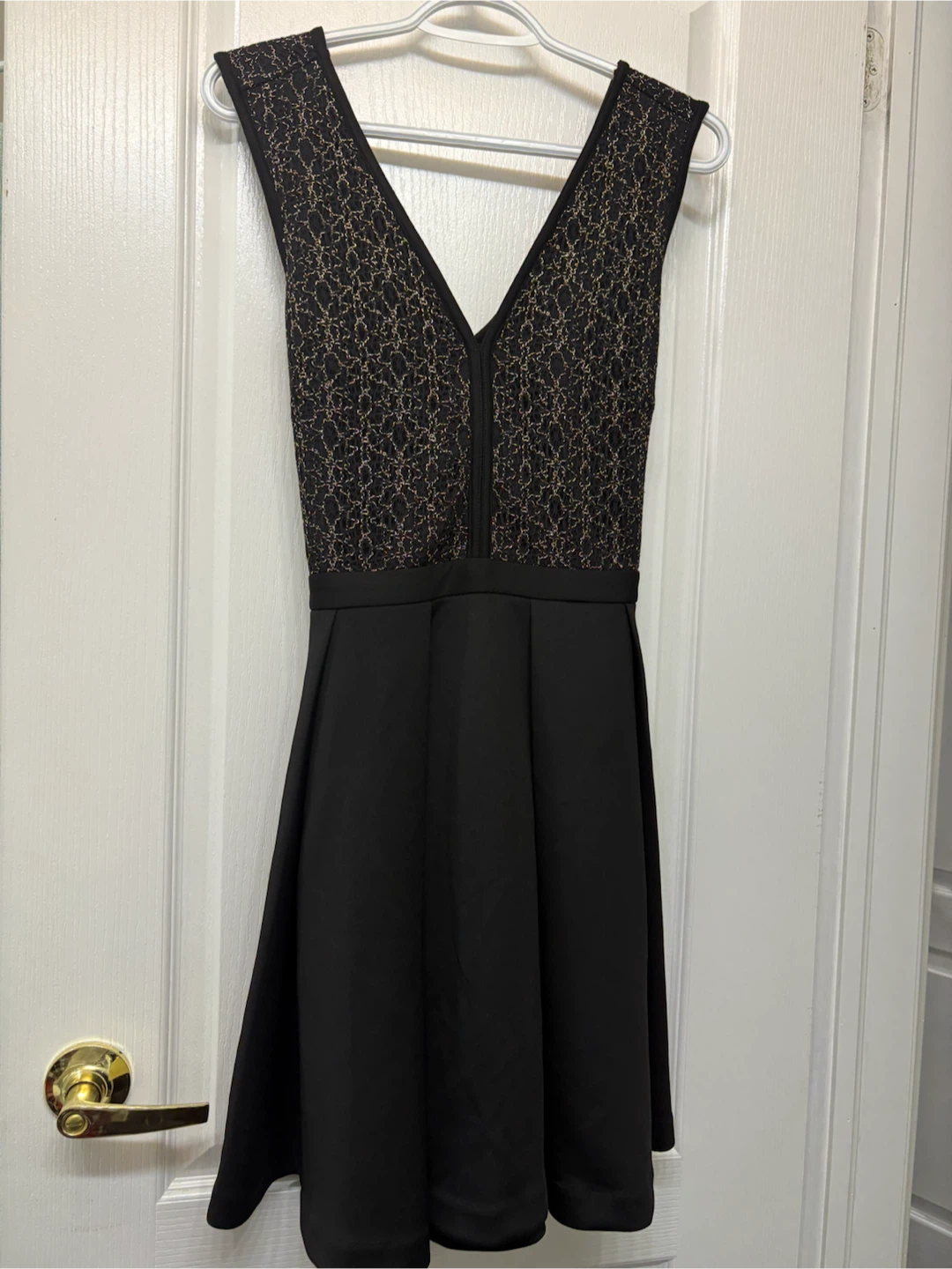 Dynamite Black Lace Dress L fits as M