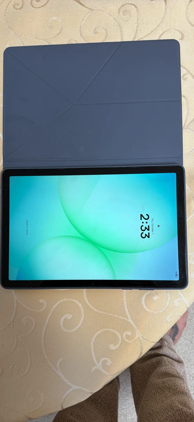 Tablet with Folio Case A11+
